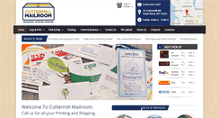 Desktop Screenshot of cuttermillmailroom.com